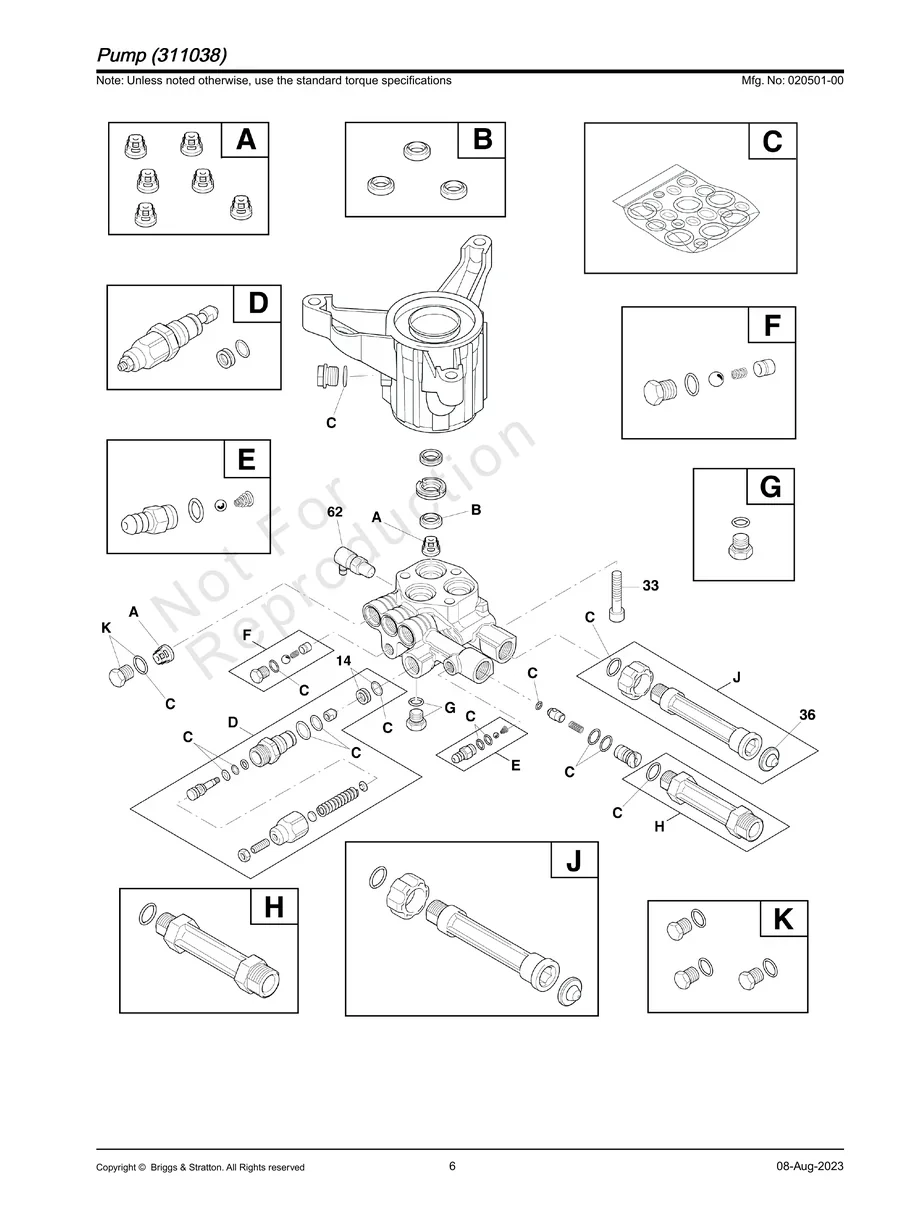 BRIGGS AND STRATTON, 020501-00, IPL.6